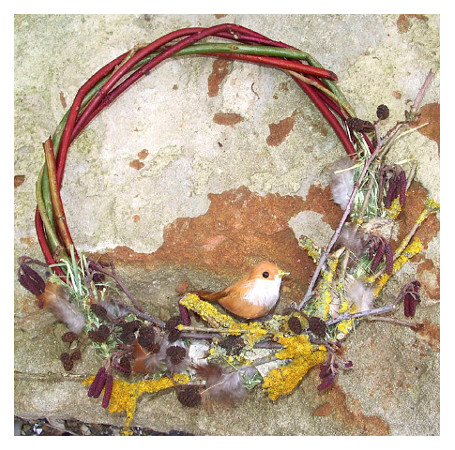 Kleiner Türkranz mit&nbsp;Vogel