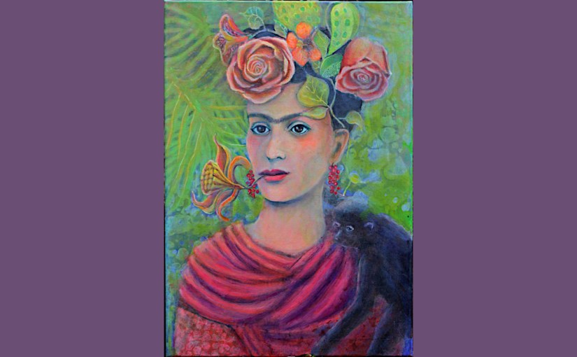 Frida im Frida-Malstil