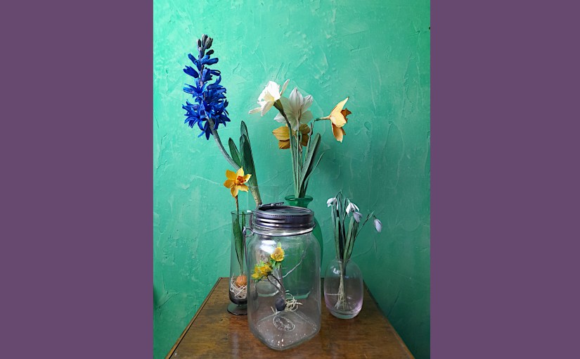 Frühblüher aus Papier