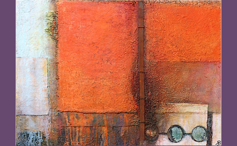 Orange/Rost und Metall