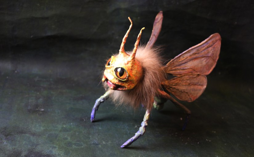 Insekten aus Clothmache