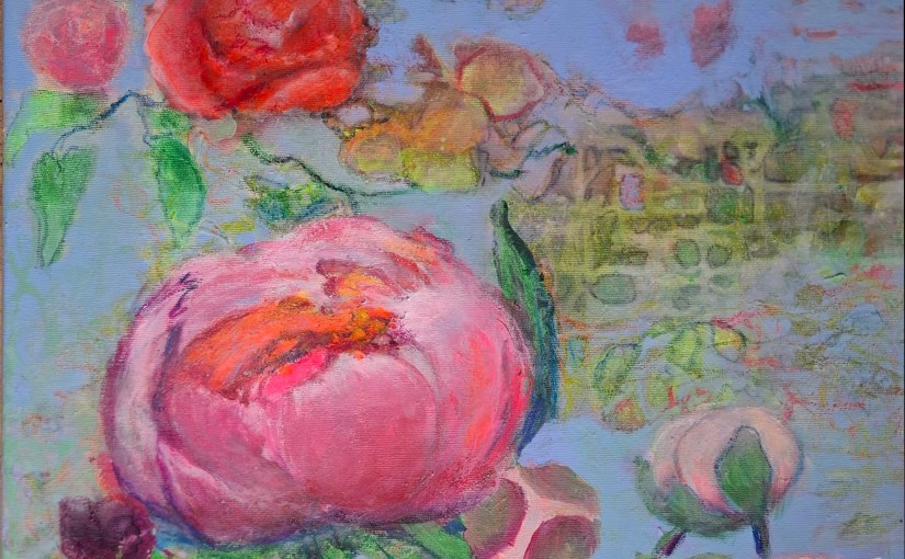 Päonien(Mixed-Media)