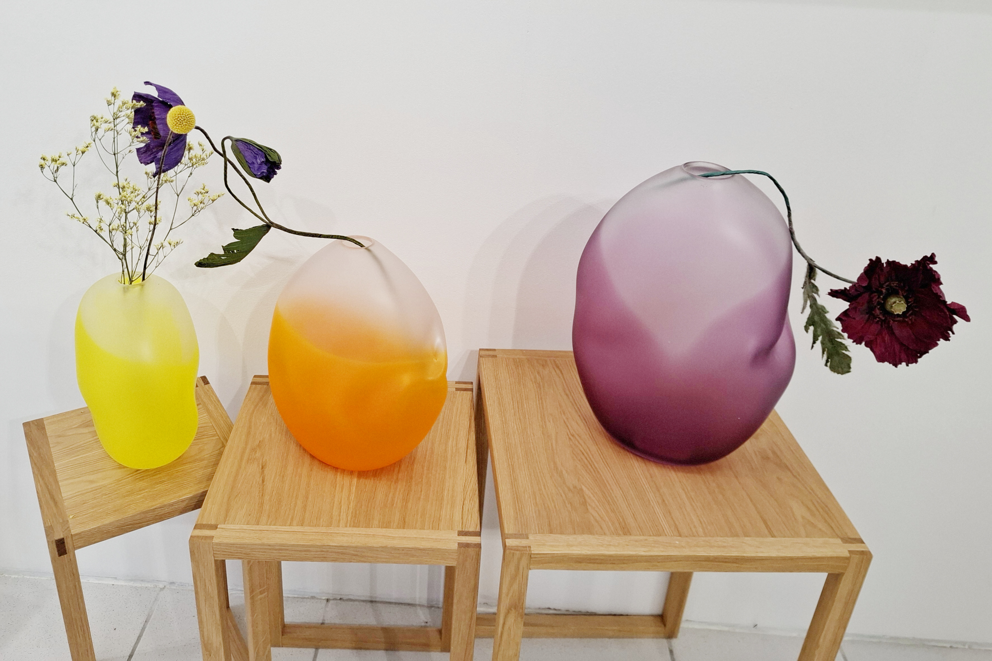 Drei Mohnblumen